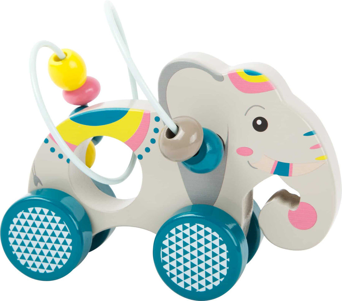 Schiebetier Elefant mit Motorikschleife